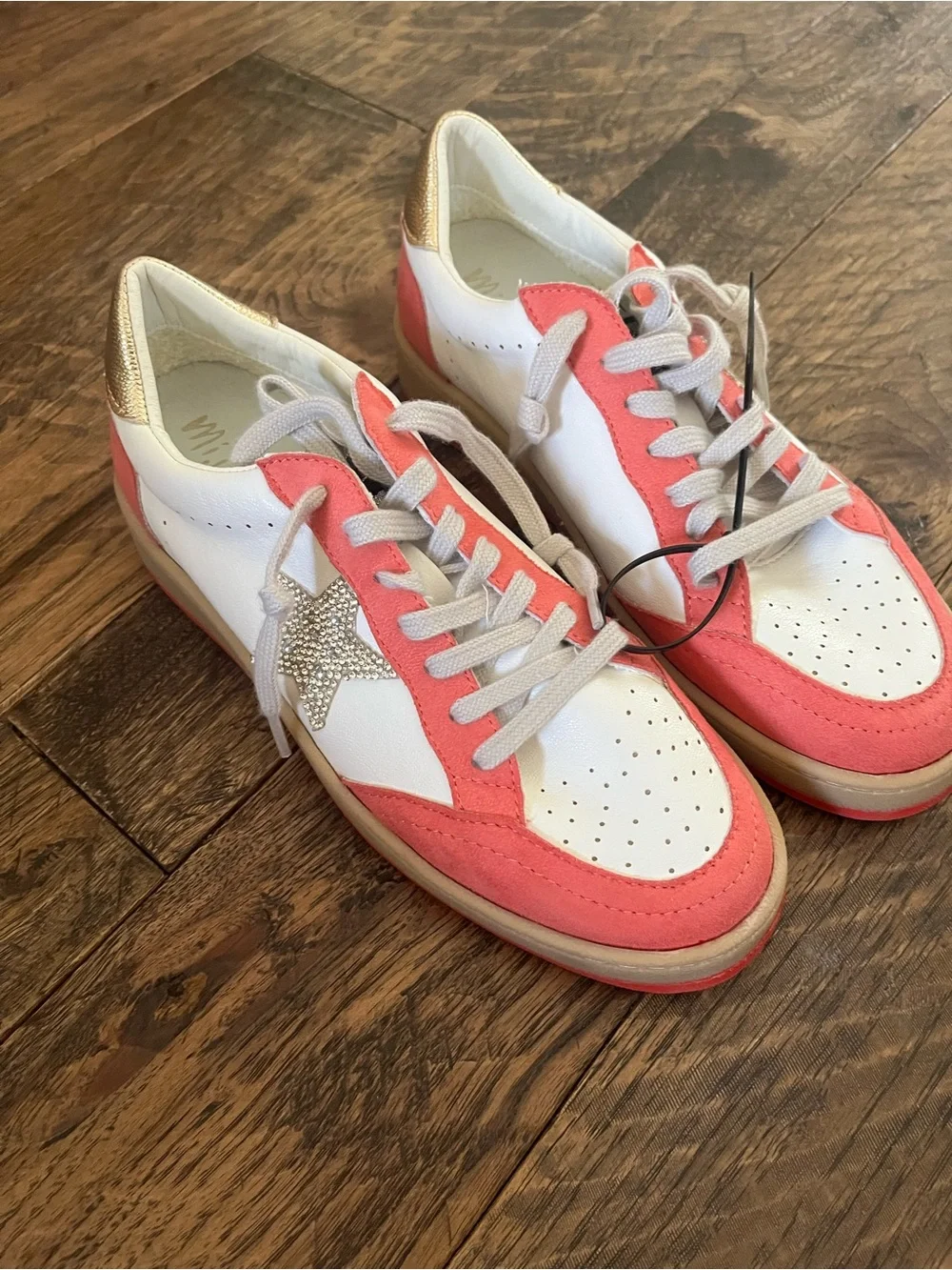 New! (No box)  Mi.iM Avery Glitter Star Sneakers (multiple sizes)